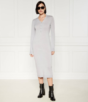 Calvin Klein Wełniana sukienka
