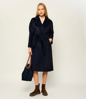 Weekend MaxMara Wełniany płaszcz Wkdresina