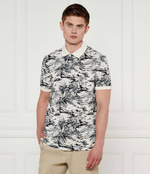 Tommy Hilfiger Polo | Regular Fit | z dodatkiem lnu
