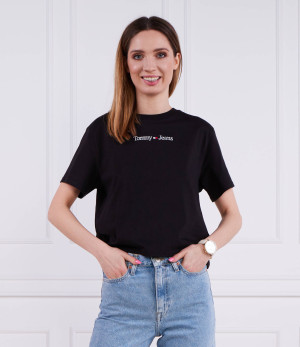 Tommy Jeans T-shirt SERIF LINEAR | Regular Fit