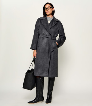 Weekend MaxMara Wełniany płaszcz Wkdresina