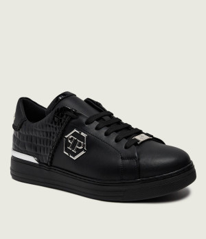 Philipp Plein Skórzane sneakersy ICON