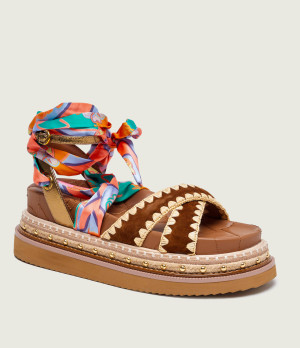 Kurt Geiger Sandały ORSON | zamsz