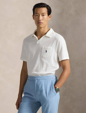 POLO RALPH LAUREN Polo | Regular Fit | z dodatkiem lnu
