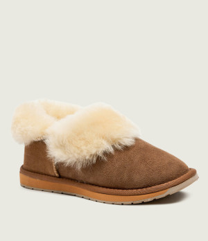 EMU Australia Śniegowce Platinum Mintaro | shearling | zamsz