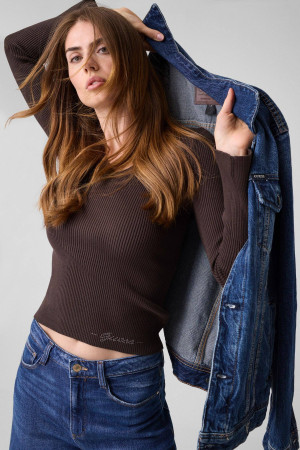 GUESS Sweter Ellie | Slim Fit