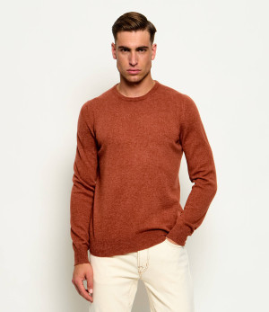 Gran Sasso Wełniany sweter | Slim Fit | z dodatkiem kaszmiru