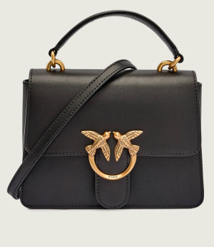 Pinko Skórzany kuferek Love One Mini