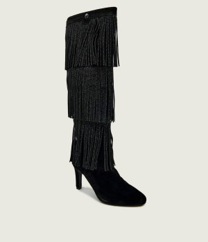 Kurt Geiger Kozaki na szpilce SHOREDITCH | zamsz