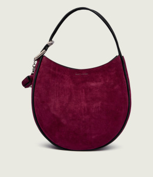 Marc Jacobs Hobo + saszetka The Suede Large Dual | zamsz