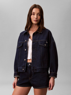Calvin Klein Jeans Jeansowa kurtka Trucker | Relaxed fit