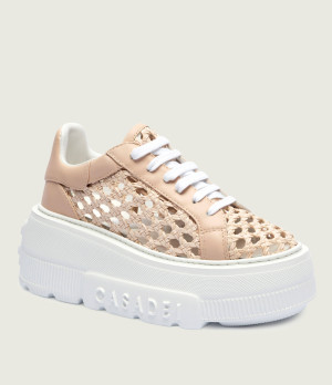 Casadei Sneakersy VERSILIA | z dodatkiem skóry