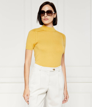 Calvin Klein Wełniany sweter | Slim Fit