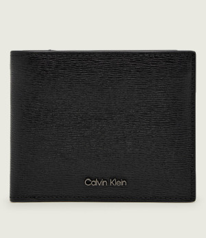 Calvin Klein Skórzany portfel + etui na karty