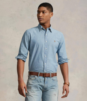 POLO RALPH LAUREN Koszula | Custom fit | denim