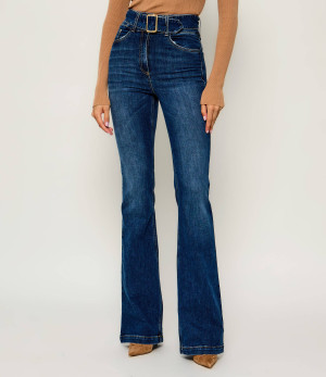 Elisabetta Franchi Jeansy | flare fit