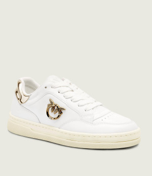 Pinko Skórzane sneakersy Mandy 11
