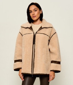 Pinko Polarowa kurtka Celosia | Loose fit