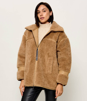 Pinko Polarowa kurtka Celosia | Loose fit