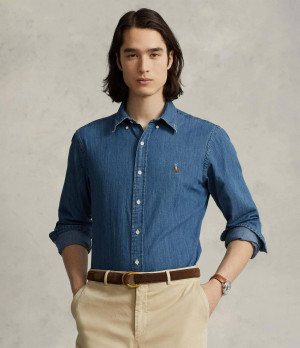 POLO RALPH LAUREN Koszula | Custom fit | denim