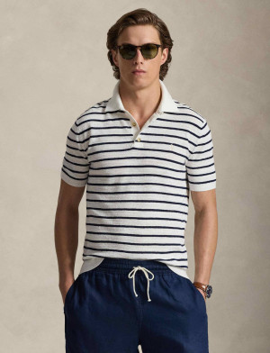 POLO RALPH LAUREN Polo | Regular Fit | z dodatkiem lnu