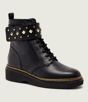 Michael Kors Skórzane botki Haskell