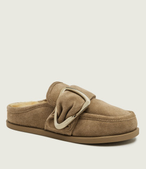 INUIKII Ocieplane mule Soft | zamsz