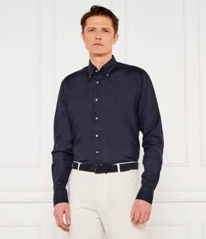Oscar Jacobson Lniana koszula | Regular Fit