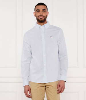 Tommy Jeans Koszula | Regular Fit | z dodatkiem lnu