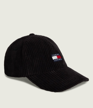 Tommy Jeans Bejsbolówka Heritage | sztruks