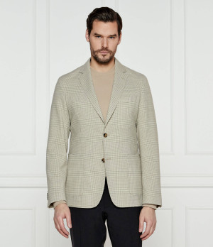 BOSS BLACK Wełniana marynarka C-Hanry-233 | Slim Fit