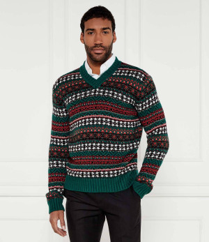 HUGO Wełniany sweter Sissoh | Regular Fit