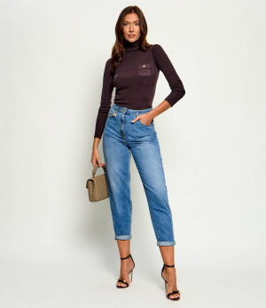Elisabetta Franchi Jeansy | Mom Fit