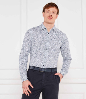 Joop! Jeans Lniana koszula 15 JJSH-92HANSON2K-W | Regular Fit