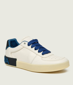 Dolce & Gabbana Skórzane sneakersy PORTOFINO