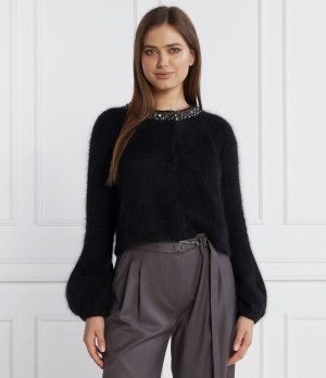 Liu Jo Wełniany sweter | Regular Fit
