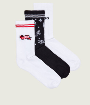 Hugo Bodywear Skarpety 3-pack TATTOO