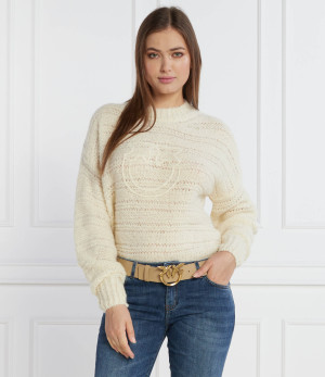 Pinko Wełniany sweter | Regular Fit