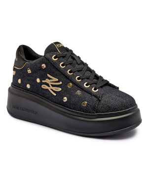 Karl Lagerfeld Sneakersy Anakapri | z dodatkiem skóry