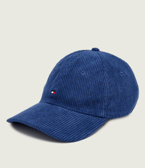 Tommy Hilfiger Bejsbolówka Cord 6 | sztruks