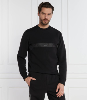 BOSS GREEN Bluza Salbon | Regular Fit | stretch