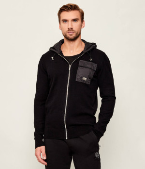 Karl Lagerfeld Bluza | Regular Fit | z dodatkiem wełny