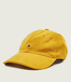 Tommy Hilfiger Bejsbolówka Cord 6 | sztruks