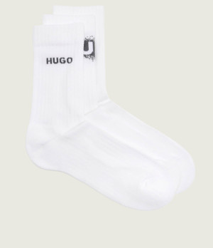 Hugo Bodywear Skarpety 3-pack SPRAY LOGO CC