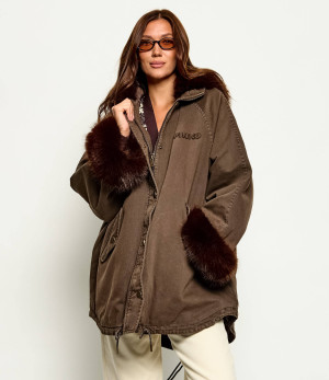 Pinko Parka Patria | Loose fit | shearling