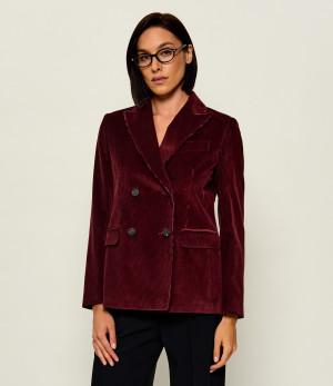 Weekend MaxMara Marynarka Wkdkatanga | Regular Fit | sztruks