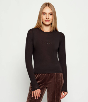 Juicy Couture Bluzka Sheer | Slim Fit