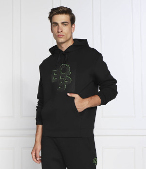BOSS GREEN Bluza Sooded | Regular Fit