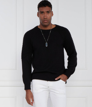 Les Hommes Sweter | Regular Fit | z dodatkiem wełny