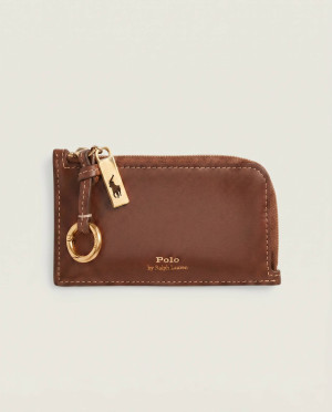 POLO RALPH LAUREN Skórzane etui na karty